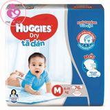 Tã dán Huggies size M cho bé từ 6-11kg