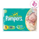 Tã dán Pampers size S 38 miếng cho bé từ 4-8kg