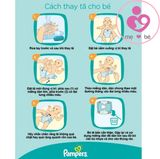 Tã dán Pampers size L cho bé từ 9-14kg