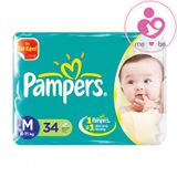 Tã dán Pampers size M cho bé từ 6-11kg