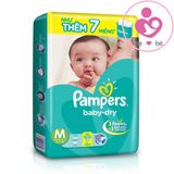 Tã dán Pampers size M cho bé từ 6-11kg