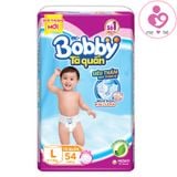 Tã quần Bobby siêu thấm size L cho bé 9-13 kg