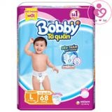 Tã quần Bobby siêu thấm size L cho bé 9-13 kg