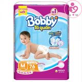 Tã quần Bobby siêu thấm size M cho bé 6-10 kg