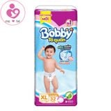 Tã quần Bobby siêu thấm size XL cho bé 12-17 kg