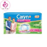 Tã quần mỏng nhẹ Caryn cho người già, phụ nữ sau sinh size L 14 chiếc