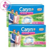 Tã quần mỏng nhẹ Caryn cho người già, phụ nữ sau sinh size M 16 chiếc