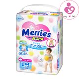 Tã quần Merries size L 44 miếng cho bé từ 9-14 kg