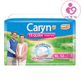 Tã quần mỏng nhẹ Caryn cho người già, phụ nữ sau sinh size XL 12 chiếc