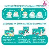 Tã quần Pampers size XL cho bé từ 12-17 kg