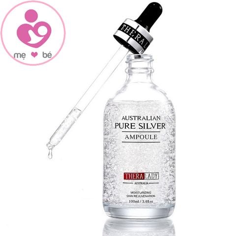 Serum bạc dưỡng da Thera Lady Australian Pure Silver Ampoule của Úc lọ 100ml