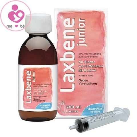 Siro trị táo bón Laxbene junior của Đức lọ 200ml