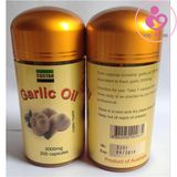 Tinh dầu tỏi Costar Garlic Oil 3000mg của Úc giảm cholesterol phòng ngừa cảm cúm lọ 200 viên
