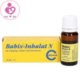 Tinh dầu khuynh diệp trị ngạt mũi Babix-Inhalat N của Đức cho trẻ từ 1 tháng tuổi lọ 10ml