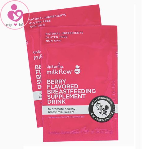 Trà lợi sữa UpSpring Milkflow của Mỹ cho mẹ nuôi con bú hộp 18 gói