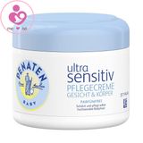Kem dưỡng da Penaten Ultra Sensitiv Pflegecreme Gesicht & Körper của Đức cho trẻ sơ sinh hũ 100ml