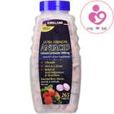 Viên hỗ trợ dạ dày Kirkland Signature Antacid của Mỹ hộp 265 viên