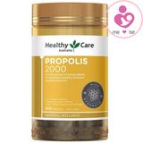 Viên keo ong Healthy Care Propolis 2000 của Úc tăng cường sức đề kháng lọ 200 viên