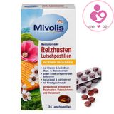 Viên ngậm giảm ho Mivolis Reizhusten của Đức hộp 24 viên