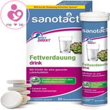 Viên thải độc gan giảm mỡ máu Sanotact của Đức lọ 20 viên sủi