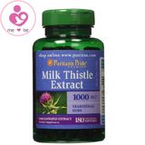 Bổ gan Milk Thistle Extract 1000mg của Mỹ lọ 180 viên