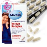 Viên hỗ trợ miễn dịch Mivolis Immun Komplex của Đức hộp 32 viên