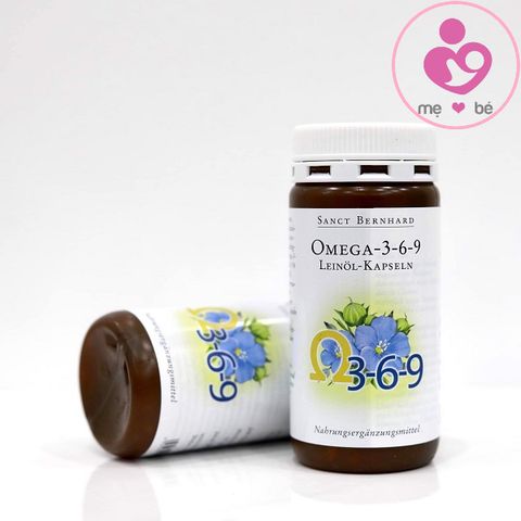 Omega-3-6-9 Leinol Kapseln của Đức lọ 180 viên