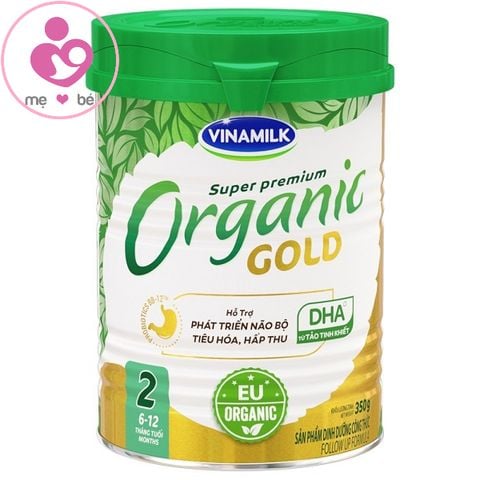 Sữa bột Vinamilk Organic Gold số 2 cho trẻ từ 6-12 tháng