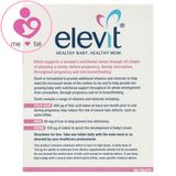 Vitamin bầu Elevit Pre-conception & Pregnancy của Úc hộp 100 viên