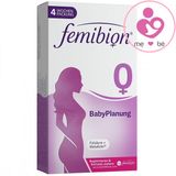 Vitamim bầu Femibion 0 cho phụ nữ có ý định mang thai hộp dùng trong 4 tuần (28 viên)