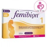 Vitamin bầu Femibion 1 bổ sung dưỡng chất và giảm tình trạng thai nghén cho mẹ bầu