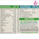 Viên vitamin tổng hợp cho phụ nữ sau sinh và nuôi con bú Pregnancare Breast- Feeding của Anh hộp 84 viên