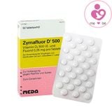 Vitamin D3 Meda Zymafluor D 500 của Đức cho trẻ từ 0-3 tuổi hộp 50 viên