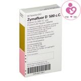 Vitamin D3 Meda Zymafluor D 500 của Đức cho trẻ từ 0-3 tuổi hộp 50 viên