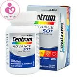 Vitamin tổng hợp Centrum Advance 50+ For Adults của Úc cho người trên 50 tuổi lọ 100 viên