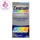 Vitamin tổng hợp Centrum Advance 50+ For Adults của Úc cho người trên 50 tuổi lọ 100 viên
