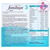 Vitamin tổng hợp Femibion 3 cho phụ nữ sau sinh