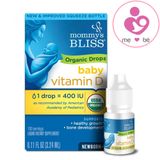 Vitamin D3 hữu cơ Mommys Bliss Organic Drop Của Mỹ (lọ 3,24ml)