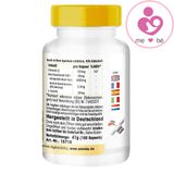 Viên chiết xuất lô hội Warnke Aloe Vera Kapseln của Đức cấp ẩm cho da lọ 100 viên