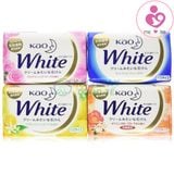 Xà phòng tắm trắng da Kao White của Nhật Bản hộp 130g