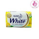 Xà phòng tắm trắng da Kao White của Nhật Bản hộp 130g