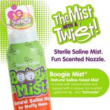 Xịt mũi vô trùng Boogie Mist Sterile Saline Nasal Spray của Mỹ cho trẻ sơ sinh và trẻ nhỏ chai 89g