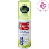 Xịt chống muỗi đốt S-quito Free Insekten-schutzspray của Đức cho trẻ trên 2 tuổi chai 100ml