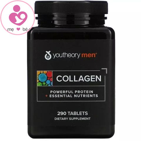 Viên collagen cho nam giới Youtheorymen Collagen của Mỹ lọ 290 viên