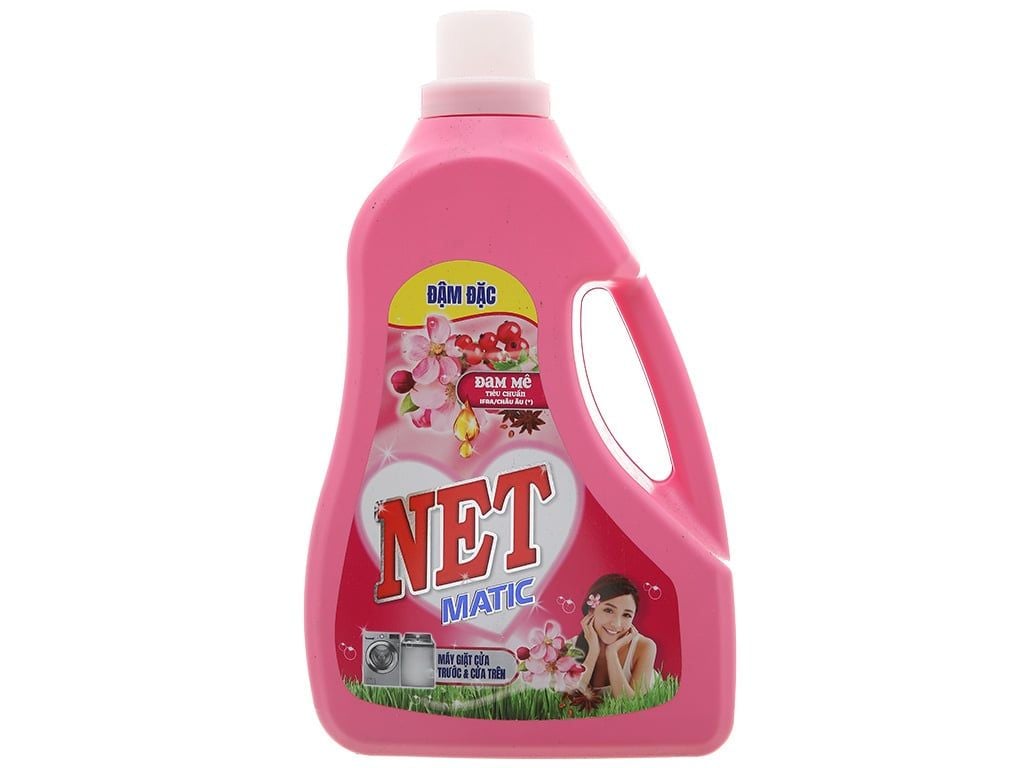  NƯỚC GIẶT NET MATIC ĐAM MÊ CỬA TRƯỚC & CỬA TRÊN 3,3 KG 