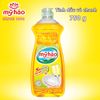  NƯỚC RỬA CHÉN MỸ HẢO 5X HƯƠNG CHANH 390GR X 24 CHAI 