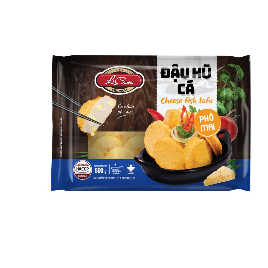  ĐẬU HŨ CÁ PHÔ MAI LC FOODS 500G 