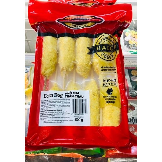  CORNDOG PHÔ MAI TRÂN CHÂU LC 8C NHO Û X 10 GÓI 