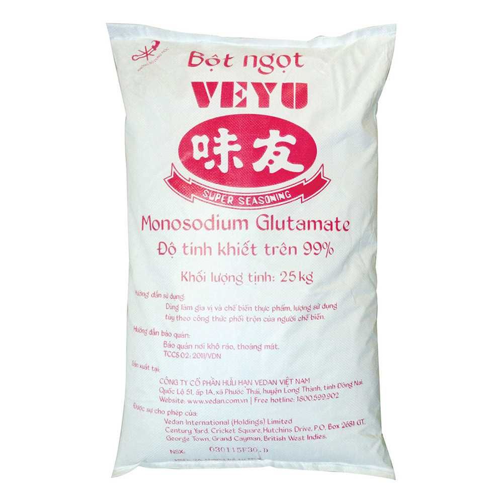  BỘT NGỌT VEYU 25KG 