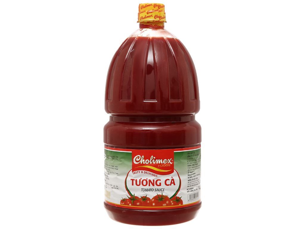  TƯƠNG CÀ CHOLIMEX PET 2.1KG X 6 BÌNH 